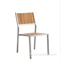 304 # Edelstahl Burma Teak Outdoor Esszimmerstuhl